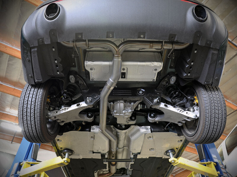 aFe 17-21 Alfa Romeo Giulia L4-2.0L (t) Mach Force-Xp 2in to 2-1/2in 304SS Axle-Back Exhaust Secondary image