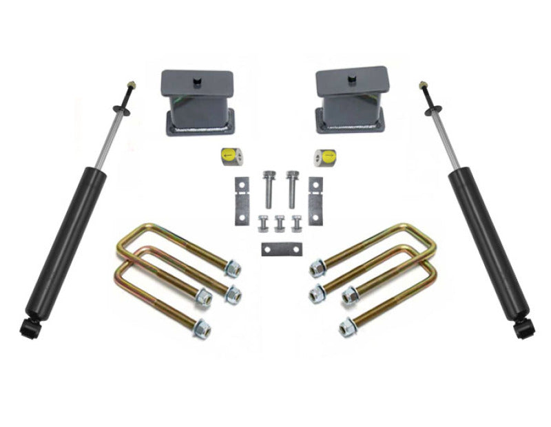 MaxTrac 07-18 Toyota Tundra 2WD 4in Rear Lift Kit components