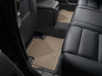 WeatherTech 07+ Volvo S80 Rear Rubber Mats - Tan in vehicle