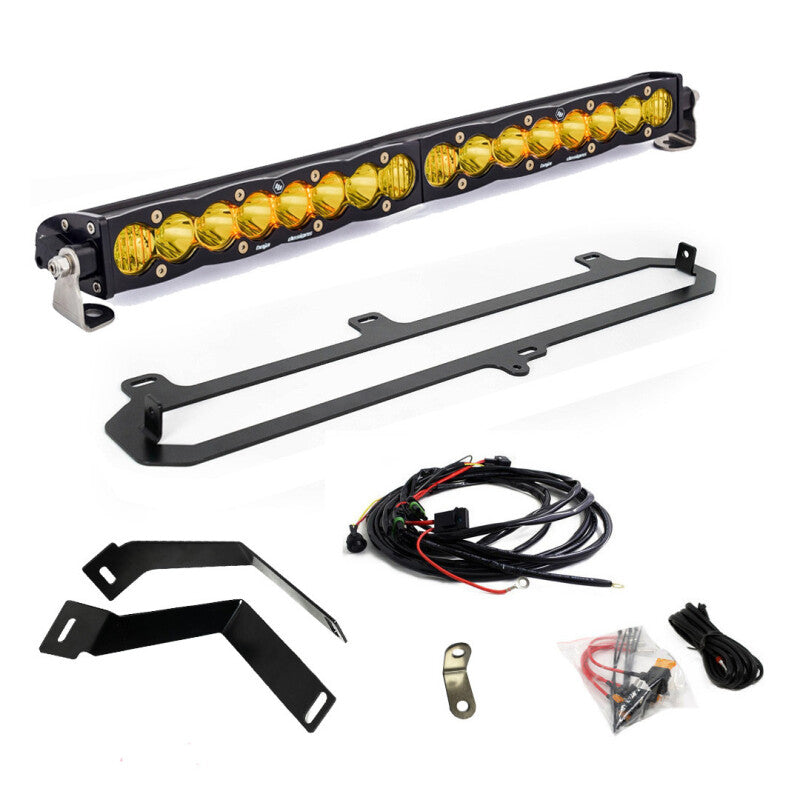 Baja Designs 2022 Toyota Tundra TRD 20in S8 OEM Replacement Kit - Amber, offroad lighting and electrical for trucks.