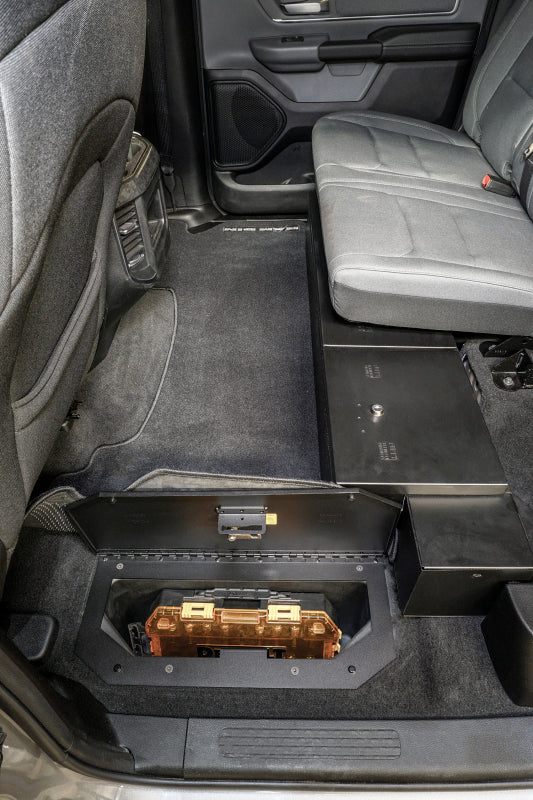Tuffy Infloor Lid W/ Keyed Lock For Ram Trucks Crew Cab in truck floor storage
