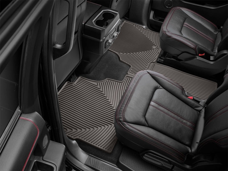WeatherTech 2018+ Lincoln Navigator / Navigator L Rear Rubber Mats - Cocoa Secondary image