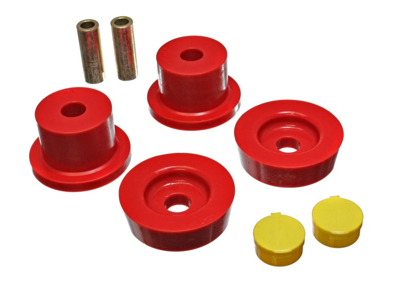 Energy Suspension 90-97 Mazda Miata Red Rear Differential Bushing Set Main image