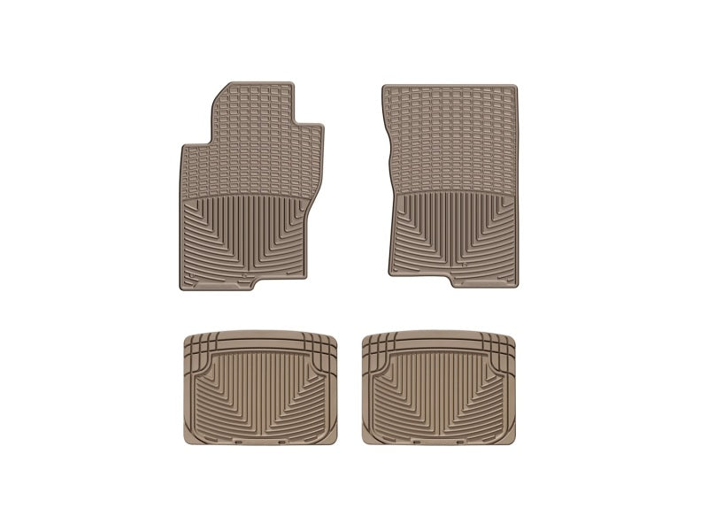 WT Rubber Mats - Rear - Tan Secondary image