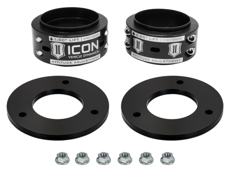 ICON 17-20 Ford Raptor .5-2.25 AAC Leveling Kit parts Main image