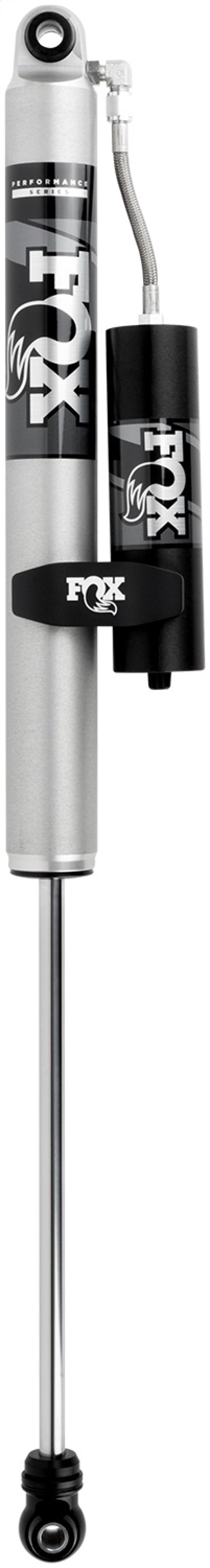 Fox 17-18 Ford F250 2.0 Perf Series Smooth Body Remote Res. Rear Shock - 4-6in Lift for offroad performance upgrades