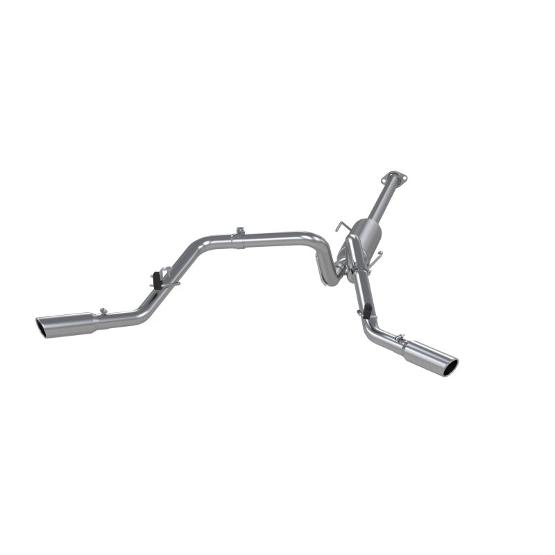 MBRP 05-13 Toyota Tacoma 4.0L EC/CC AL Dual Split Side Cat Back Exhaust Secondary image