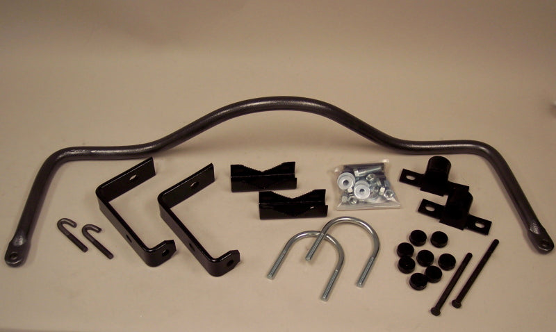 Hellwig 88-99 Chevrolet Silverado 1500 Solid Heat Treated Chromoly 1-1/8in Rear Sway Bar installation kit with accessories Main image