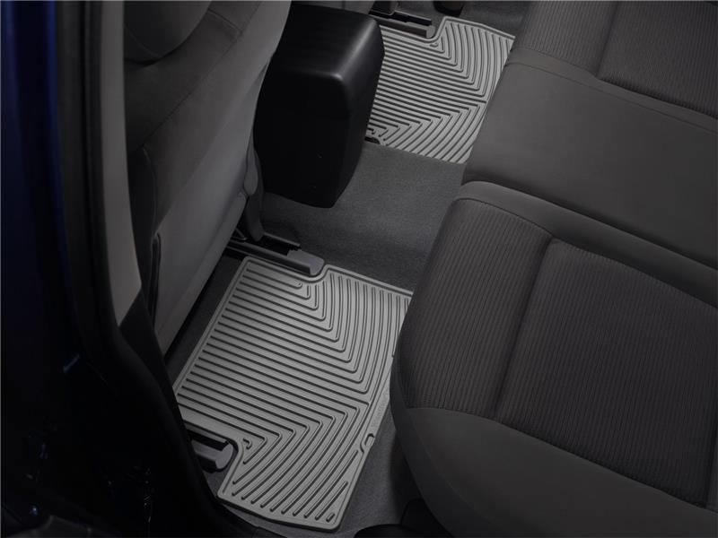 WeatherTech 10+ Chevrolet Equinox Rear Rubber Mats - Grey Secondary image