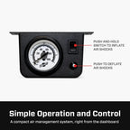 Air Lift Load Controller Ii - Single Gauge w/ Lps 5 PSI Min. for offroad performance upgrades and suspension lift kits.