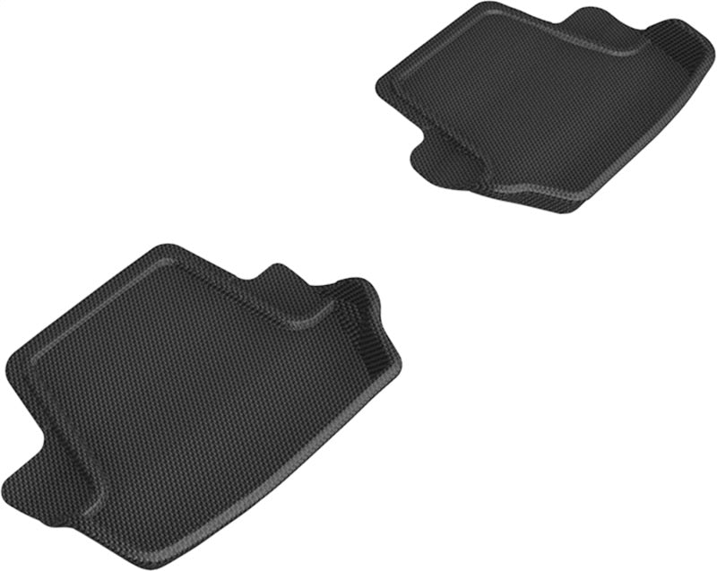 3D MAXpider 20-24 Porsche 911 Carrera/Convertible/S/4/4S (992) Kagu 2nd Row Floormat - Black Main image