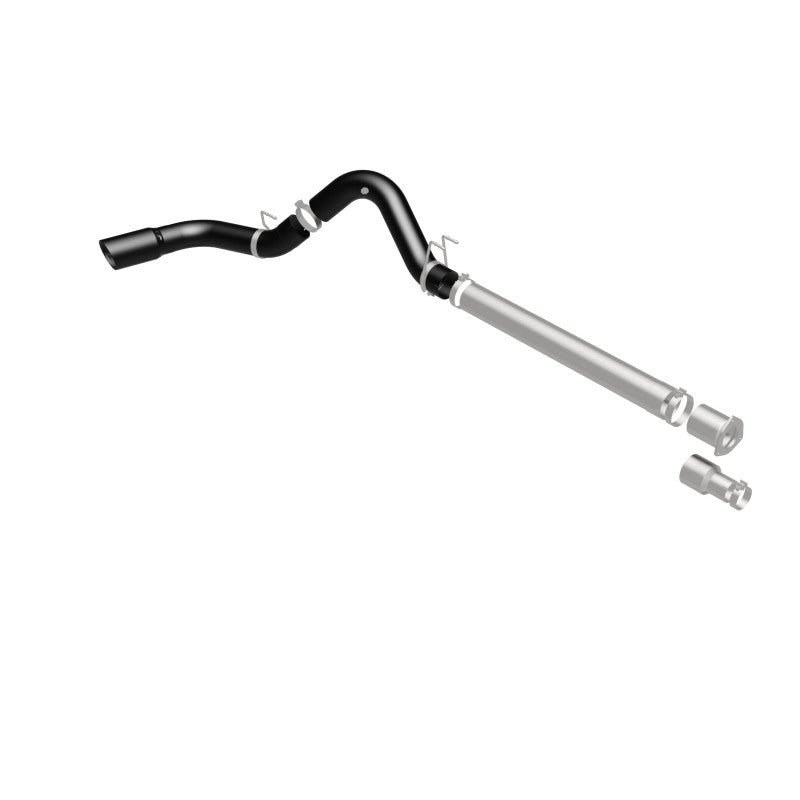 MagnaFlow 07.5-17 Ford F-250/F-350 6.4L/6.7L 409 SS DPF Back Exhaust - Black for offroad performance upgrades.