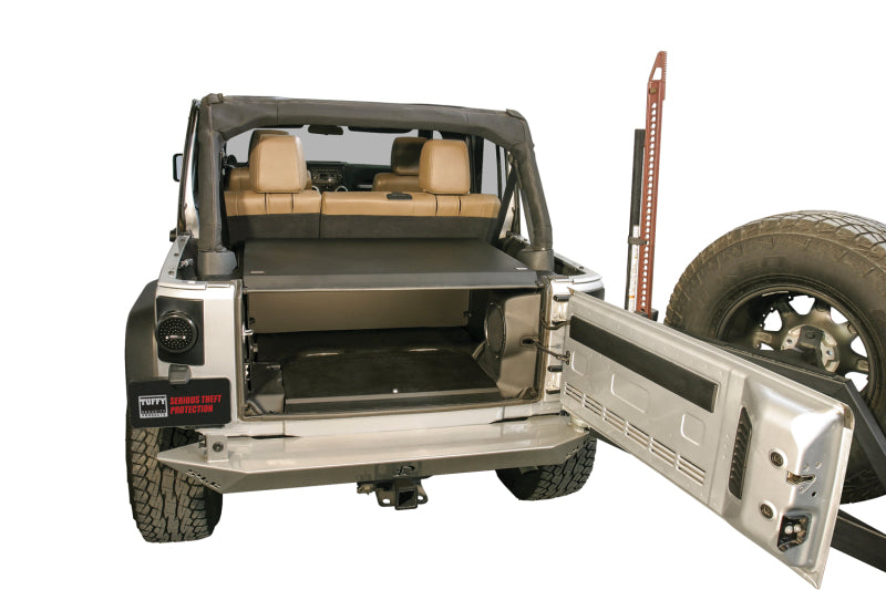 Tuffy Jk 2011+ Deluxe Security Deck Enclosure- Black Secondary image