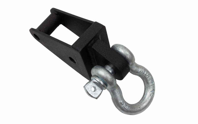 Fishbone Offroad 07-18 JK Wrangler Rubicon and Unlimited Jeep JK Rear D-Ring Frame Mounts for offroad recovery gear.