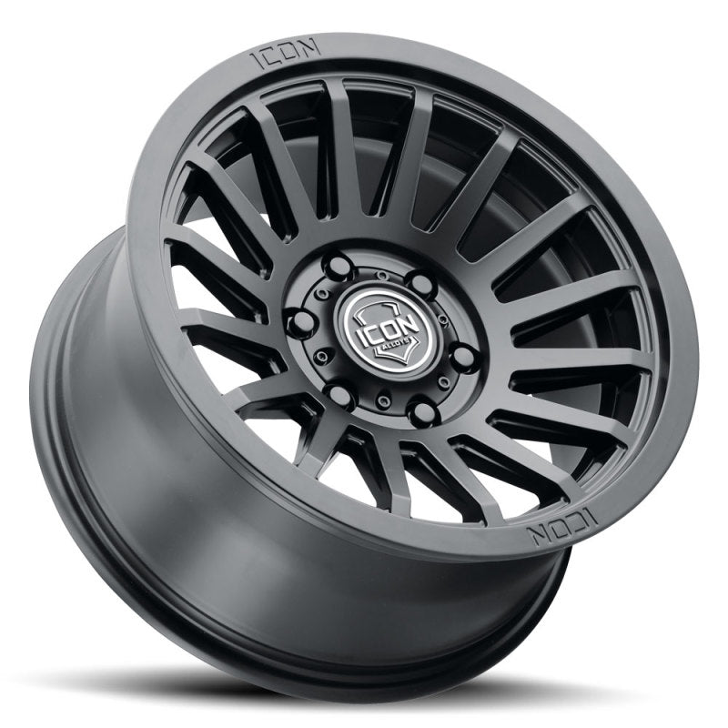 ICON Recon SLX 18x9 6x135 BP 6mm Offset 5.25in BS 87.1mm Hub Bore Satin Black Wheel Secondary image