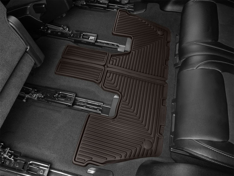 WeatherTech 21-23 Jeep Grand Cherokee L (6 Passenger Seating) Rear All-Weather Floor Mats - Cocoa Secondary image