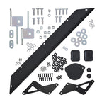ARB Rear Bar Textured Blk Jk Jeep installation parts and hardware