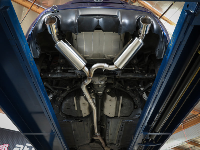 aFe Takeda Exhaust Axle-Back 13-15 Scion FRS / Subaru BRZ 304SS Carbon Fiber Dual Tips Exhaust Secondary image