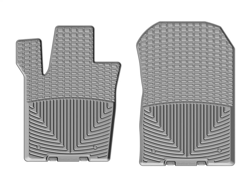 WeatherTech 2013+ Jeep Grand Cherokee Front Rubber Mats - Grey Secondary image