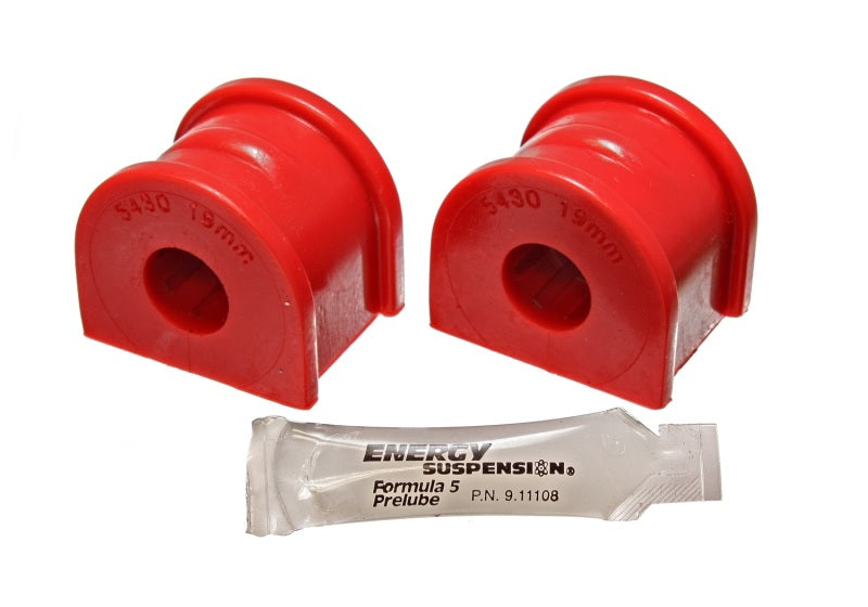 Energy Suspension 97-04 Chevy Corvette Red 19mm Rear Sway Bar Bushing Set - Reuse OE Brackets Secondary image