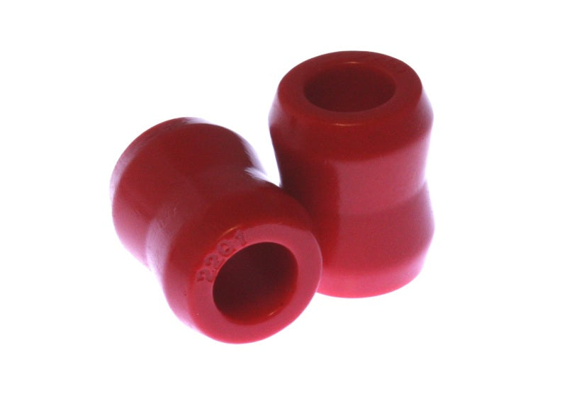 Energy Suspension Red Hour Glass Shock Bushings 3/4 inch I.D. 1 min - 1 1/8 max inch O.D. 1 7/16 inc.