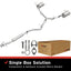 MagnaFlow BRE Exhaust Kit 09-13 Subaru Forester Impreza 2.5L components and hardware.