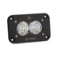 Baja Designs S2 Sport Flush Mount Wide Cornering Pattern LED Work Light - Clear Lens for offroad lighting and electrical