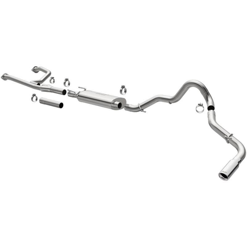 MagnaFlow 22+ Toyota Tundra Street Series 3in Single Straight Driver Side Rear Cat-Back Exhaust Secondary image