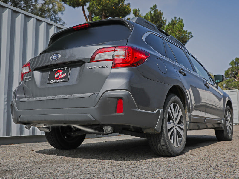 aFe 15-19 Subaru Outback H4 2.5L Takeda 2.5in 304 SS Cat-Back Exhaust Secondary image