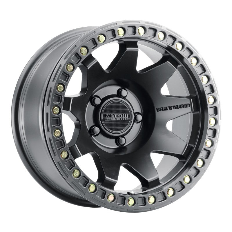 Method MR108 17x9 -44mm Offset 5x5 71.5mm CB Matte Black w/BH-H24125-38 Wheel Secondary image