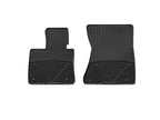 WeatherTech 07-13 BMW X5 Front Rubber Mats - Black view