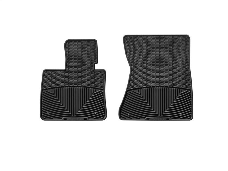 WeatherTech 07-13 BMW X5 Front Rubber Mats - Black view