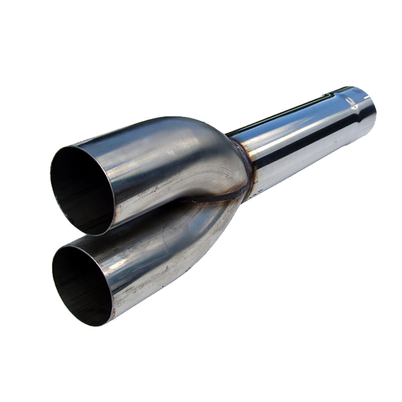 MBRP Universal (not 6.4L Ford Chevy LMM or 6.6L Dodge) Dual Muffler Delete Pipe 4 Inlet /Outlet 27 Secondary image