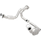 MagnaFlow Conv DF 07-08 Escalade 6.2 Driver Side OEM catalytic converter for offroad performance upgrades.