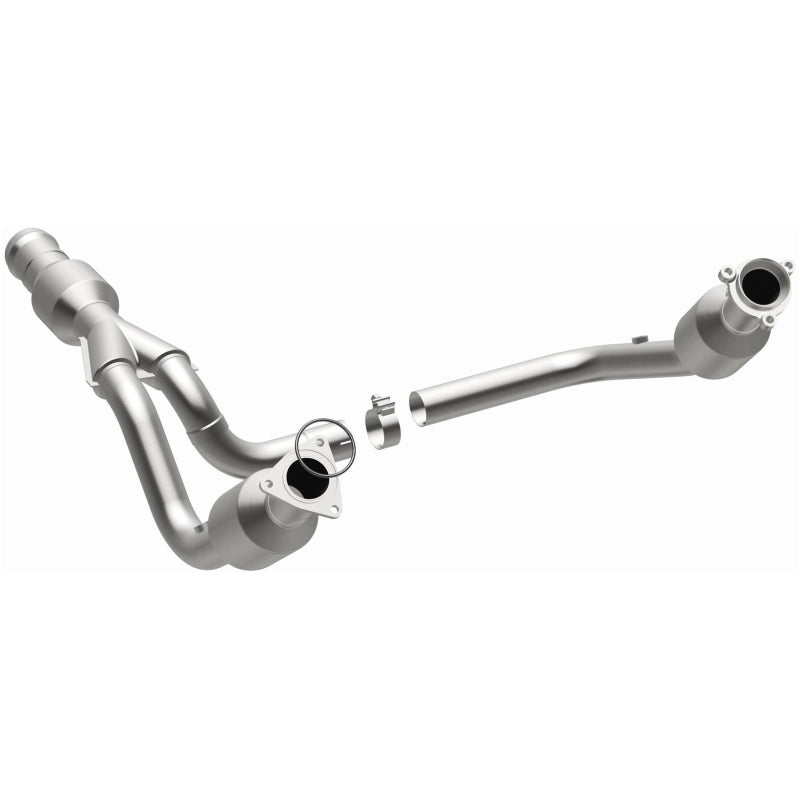 MagnaFlow Converter Direct Fit 2015 GMC Yukon XL V8 6.2L exhaust pipes, performance offroad parts, high-quality stainless steel.