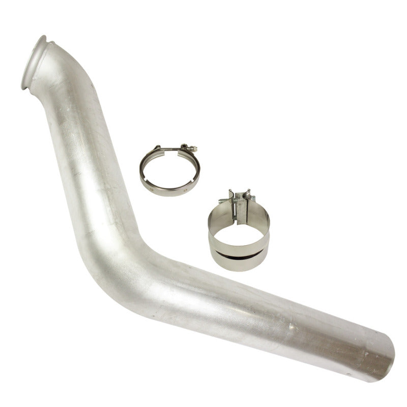 BD Diesel Turbo Downpipe Kit - S400 4in Aluminized Full Marmon Secondary image