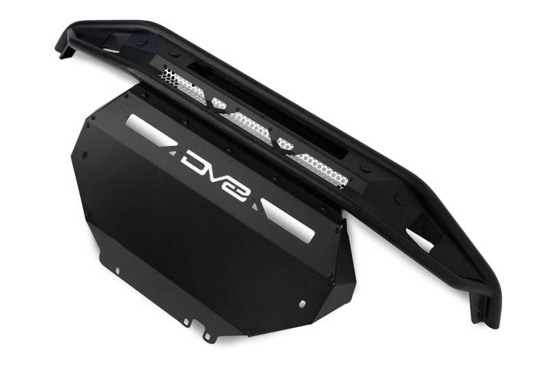 DV8 Offroad 21-22 Ford Bronco Competition Series Front Bumper with skid plate for offroad protection