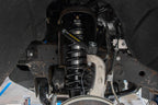ICON 2019+ GM 1500 Tubular Upper Control Arm Delta Joint Kit installed in suspension system.