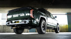 DV8 Offroad 2022-2023 Toyota Tundra MTO Series Rear Bumper in green truck