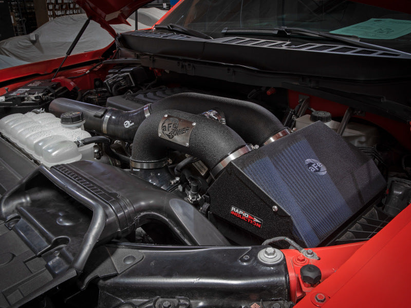 aFe Rapid Induction Pro 5R Cold Air Intake System 21-22 Ford F-150 Raptor V6-3.5L (tt) Secondary image