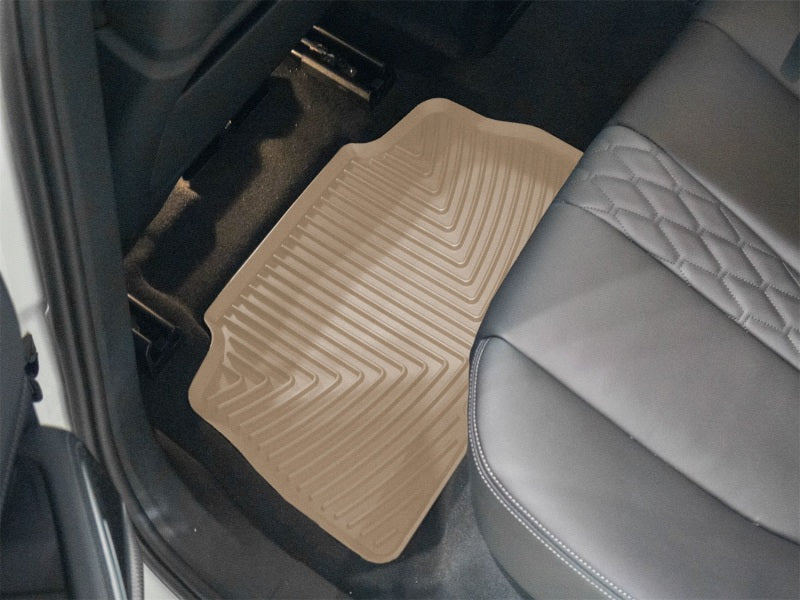 WeatherTech 20-26 BMW X6 40i 2nd Row Rear All-Weather Floor Mats - Tan Secondary image