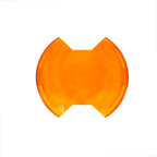 KC HiLiTES 6in. Light Shield for SlimLite LED - Amber for offroad lighting