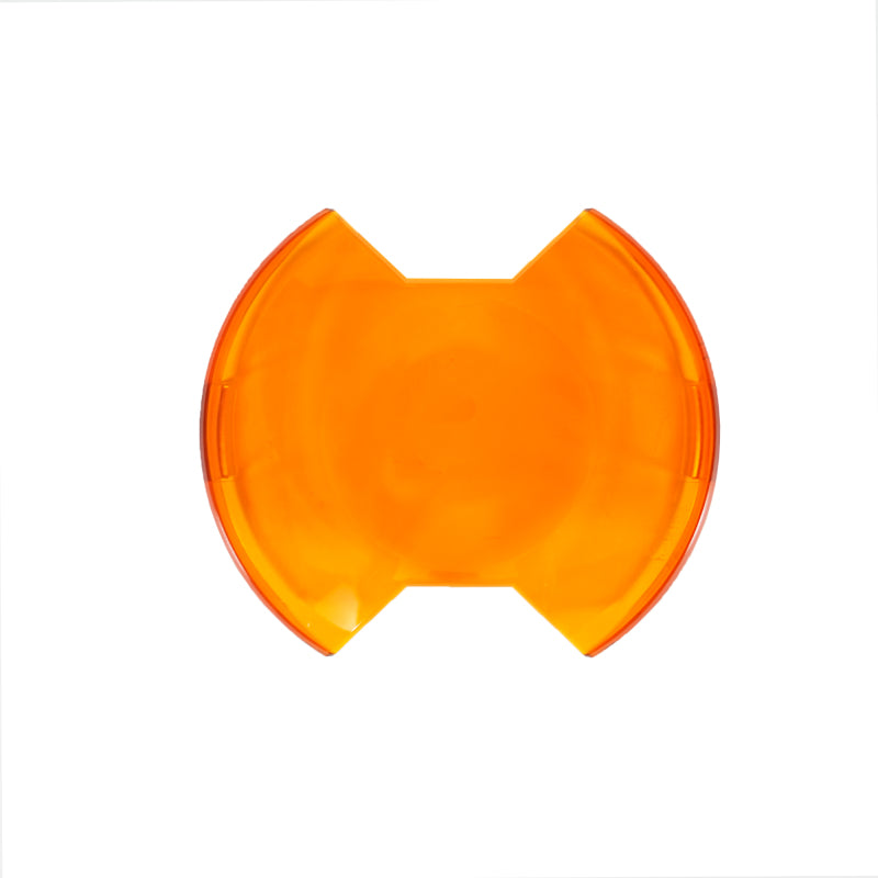 KC HiLiTES 6in. Light Shield for SlimLite LED - Amber for offroad lighting