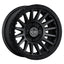 ICON Recon Pro 17x8.5 6x5.5 0mm Offset 4.75in BS 106.1mm Bore Satin Black Wheel for offroad performance upgrades