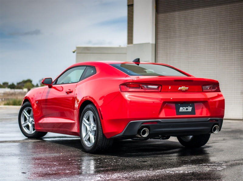 Borla 2016 Chevy Camaro 2.0L Turbo AT/MT ATAK Rear Section Exhaust in red
