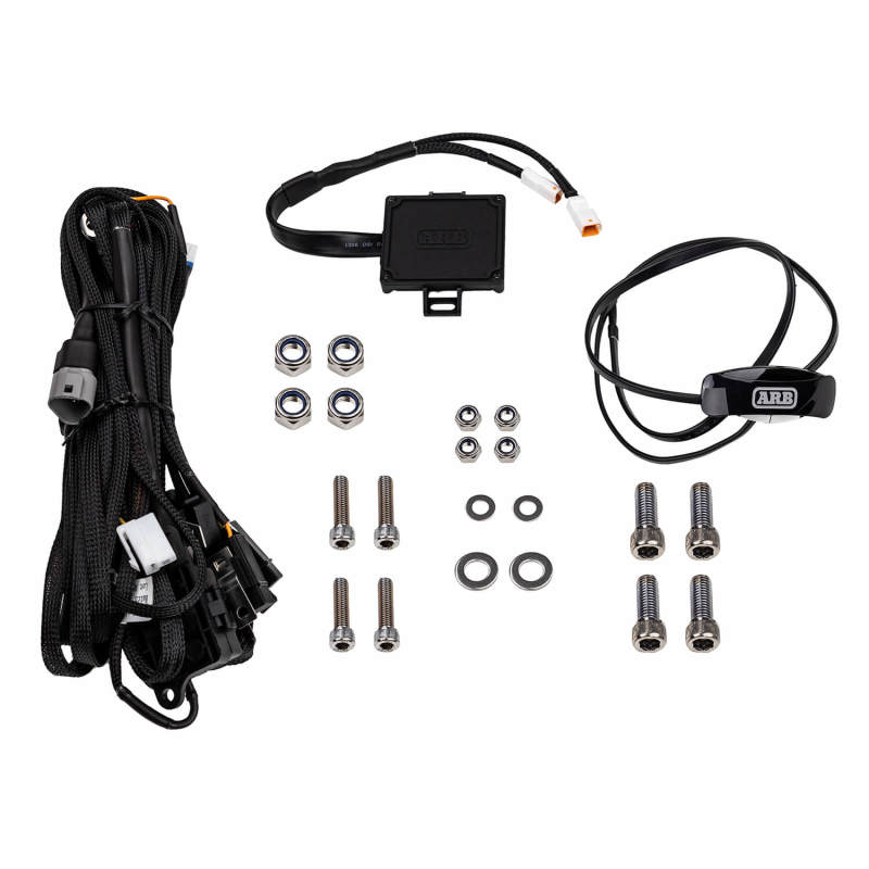 ARB Intensity IQ Driving Lights wiring harness and connectors