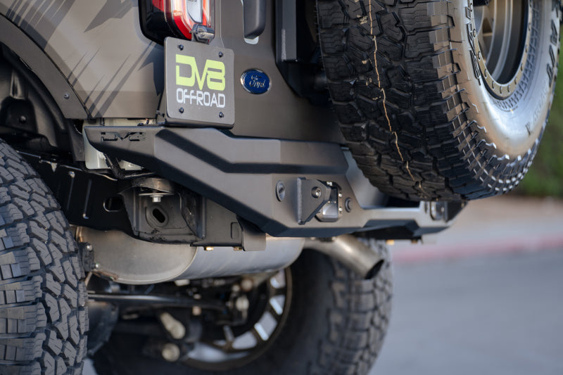 DV8 Offroad 21-22 Ford Bronco FS-15 Series Rear Bumper on truck