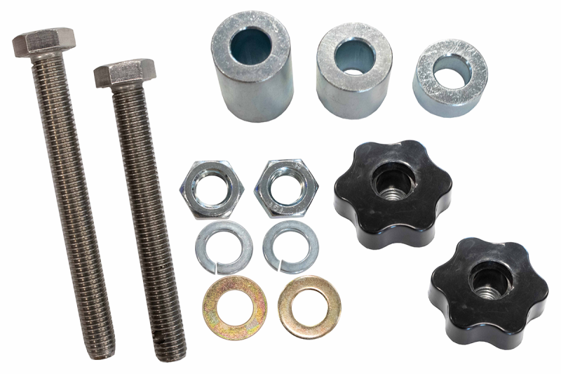 Fishbone Offroad Hi-Lift Jack Mount Kit hardware components for offroad parts