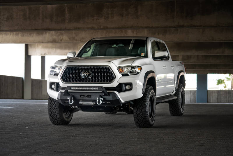 DV8 Offroad 2016+ Toyota Tacoma Center Bumper on display