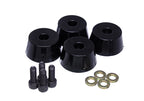Energy Suspension 96-02 Toyota 4Runner Front Hyper Flex Bump Stop Set - Black for offroad performance upgrades